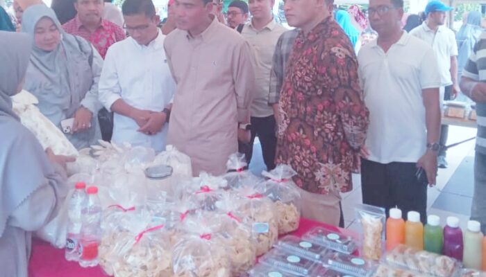 Pj Wali Kota Langsa Buka Pasar Tani Aceh