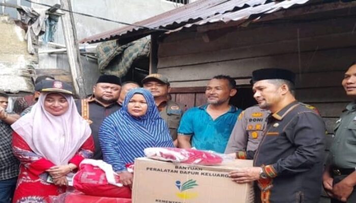 Sukses Tangani Dampak Banjir, Pemkab Agara: Terima Kasih Kemensos RI