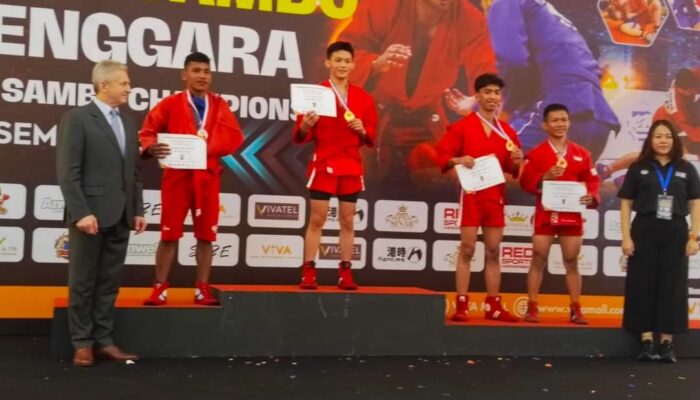 Indonesia Juara Umum Southeast Asian Sambo Championship