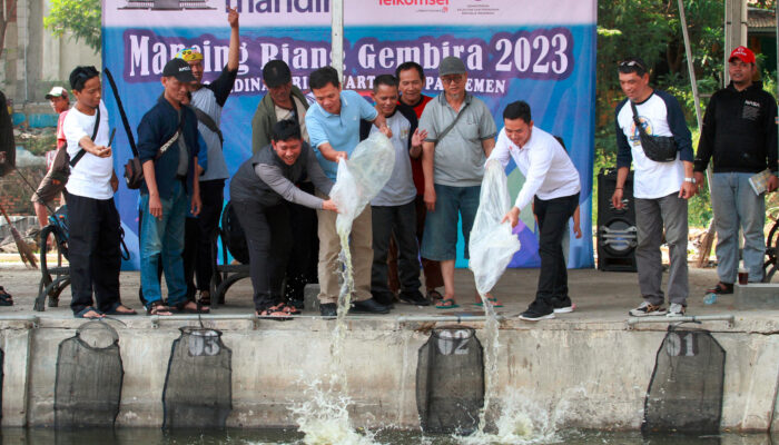Sambut Pemilu Damai, KWP Gelar Lomba Mancing 1,5 Kwintal Dan Piala DPR 2023
