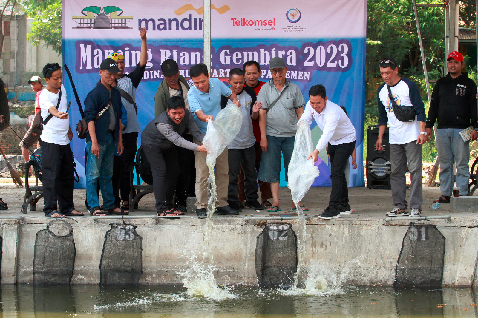 Sambut Pemilu Damai, KWP Gelar Lomba Mancing 1,5 Kwintal Dan Piala DPR 2023