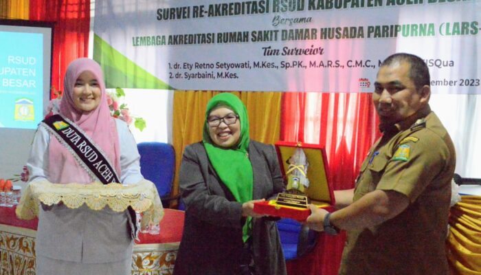 Pj Bupati Minta RSUD Aceh Besar Terus Tingkatkan Mutu Pelayanan