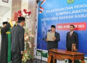 Samsul Azhar Dilantik Jadi Sekda Pidie