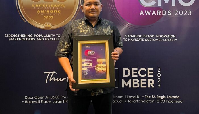 JNE Raih Penghargaan Best Chief Marketing Officer Award 2023