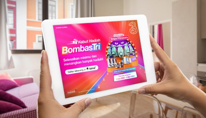 Tri Hadirkan Rangkaian Kejutan Melalui Program Kebut Hadiah BombasTri
