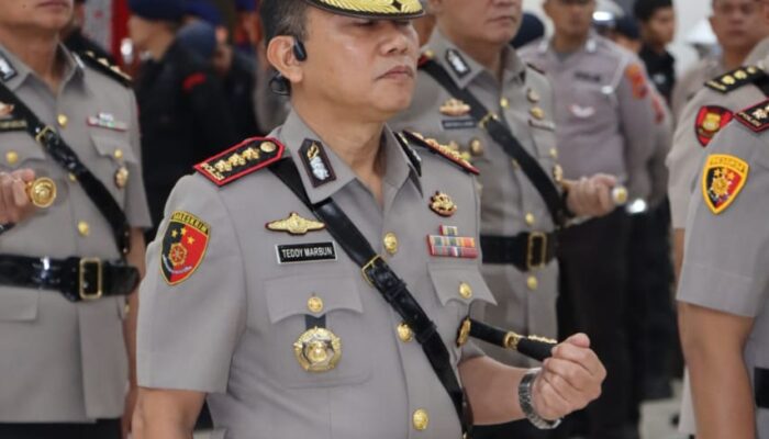 Kombes Pol Teddy Jhon Sahala Marbun Resmi Jabat Kapolrestabes Medan