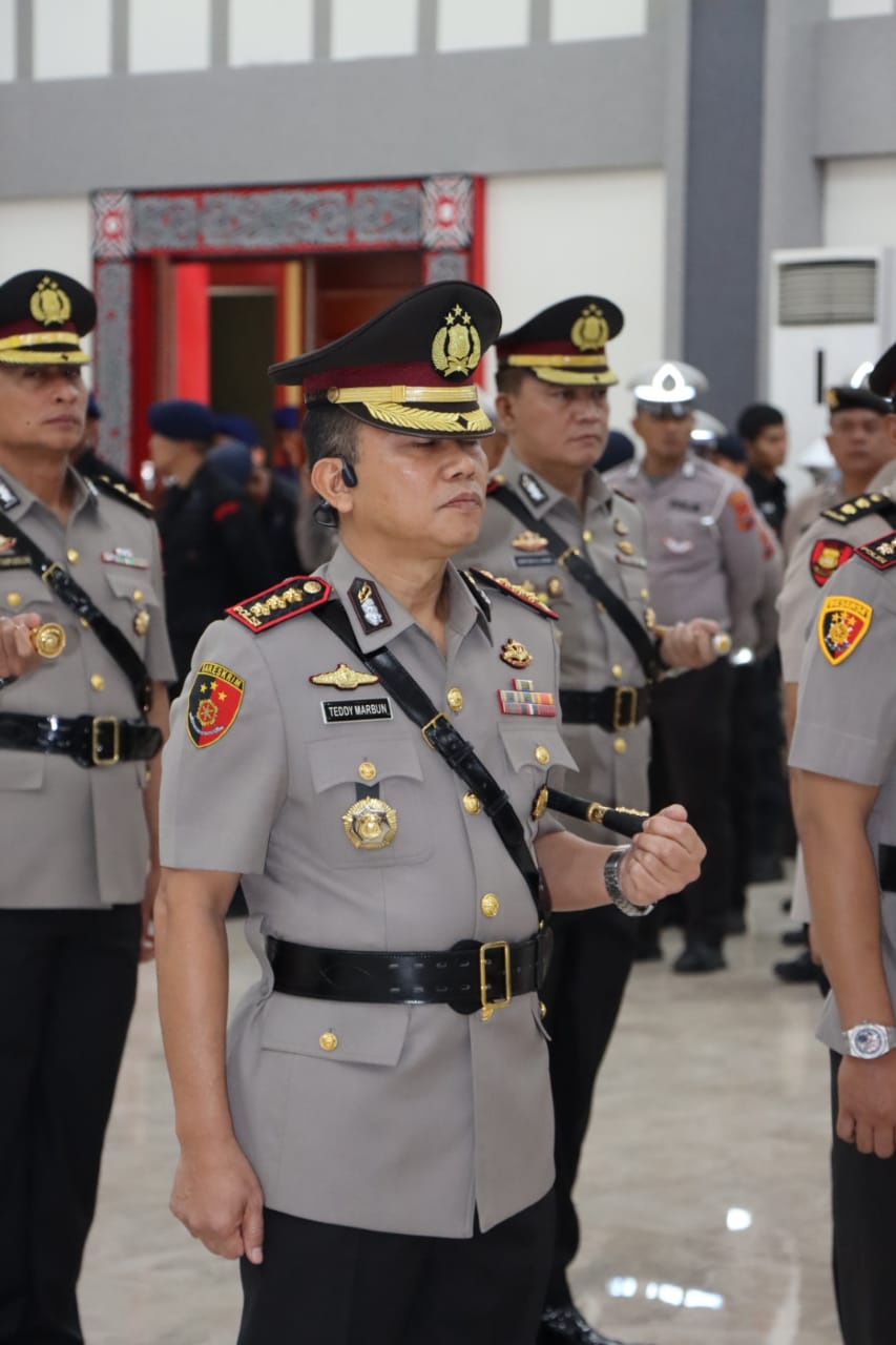 Kombes Pol Teddy Jhon Sahala Marbun Resmi Jabat Kapolrestabes Medan