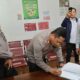 Kapolres P. Siantar Terima Bantuan Renovasi Klinik Dari Pimcab BRI Perdagangan