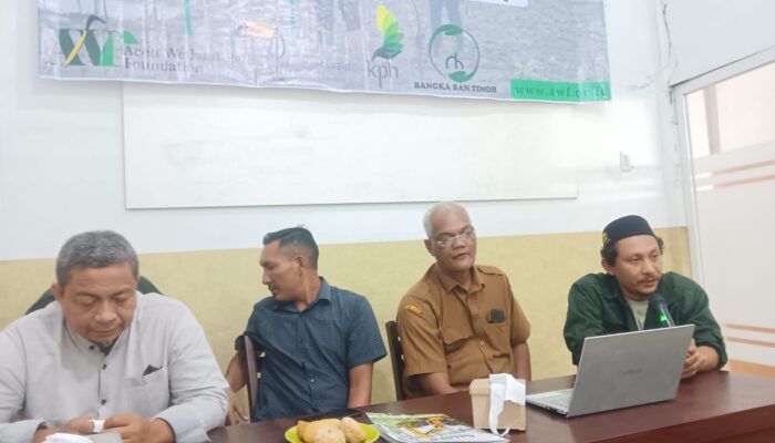 AWF Sosialisasi Pengelolaan Dan Pelestarian Tambak Dalam Kawasan Hutan Mangrove