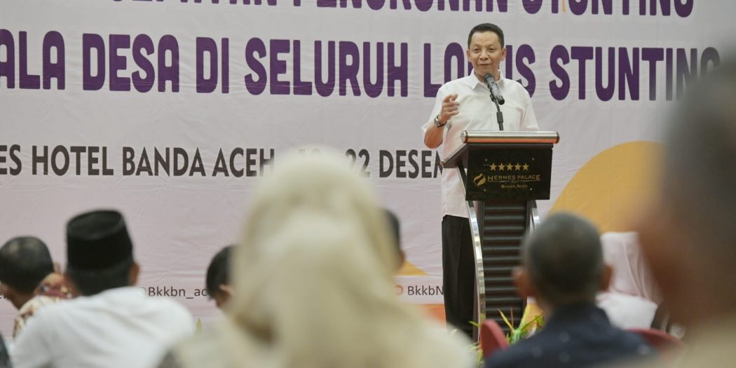 Pj Gubernur Ajak Keuchik Selesaikan Stunting