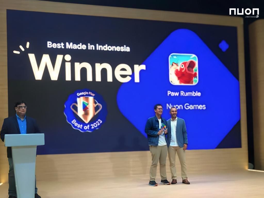 Paw Rumble Bawa Pulang Penghargaan ‘Best Made in Indonesia’ di Ajang Google Play Best of 2023 Awards