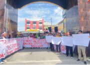 Gelar Aksi Di 3 Lokasi, HM IKLAB Raya Desak Kejatisu Usut Dugaan Korupsi Proyek Pasar Sioldengan Dan Aeknabara