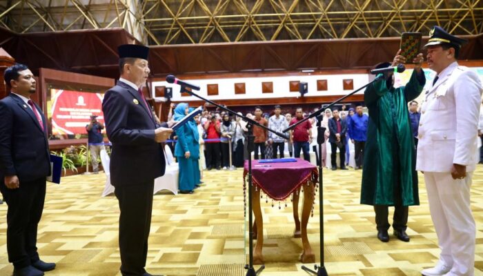 Ini Pesan Pj Gubernur Usai Lantik A Hanan Sebagai Pj Wali Kota Lhokseumawe
