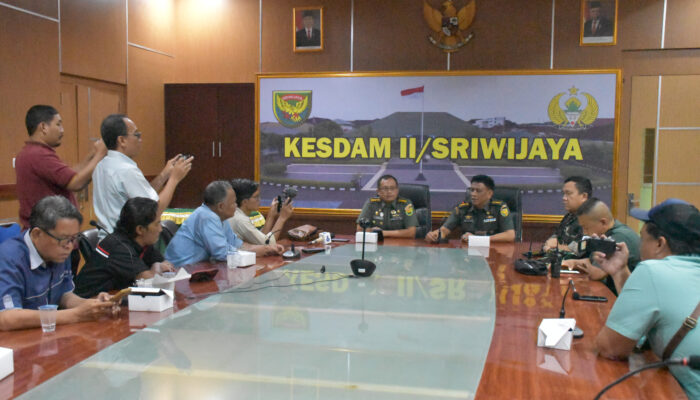 Bangun Tambahan Fasilitas Kesehatan, Kodam II/Sriwijaya Lakukan Penertiban