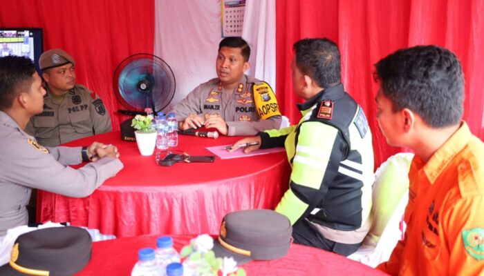 Kapolres Tapsel Ingatkan Jangan Ada Macet Saat Nataru