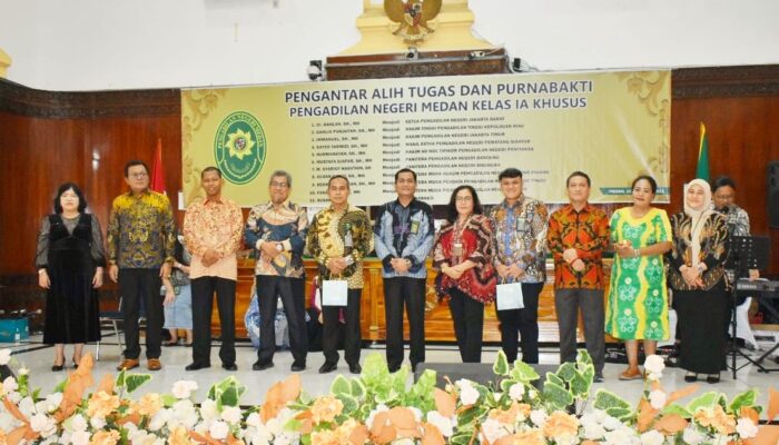 PN Medan Gelar Pengantar Alih Tugas Dan Purnabakti