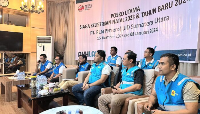 PLN UID Sumut Sukses Jaga Keandalan Pasokan Listrik Perayaan Natal 2023