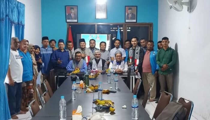 Tokoh Perjuangan Palestina Silaturahim Ke Partai Gelora Sumut