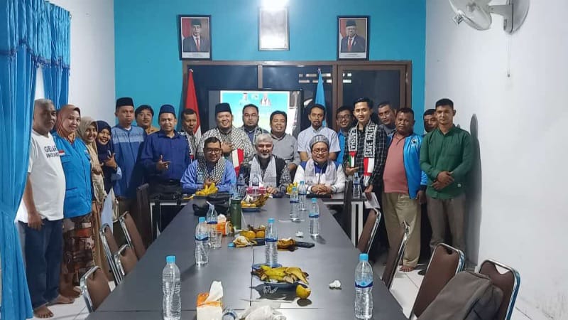 Tokoh Perjuangan Palestina Silaturahim Ke Partai Gelora Sumut