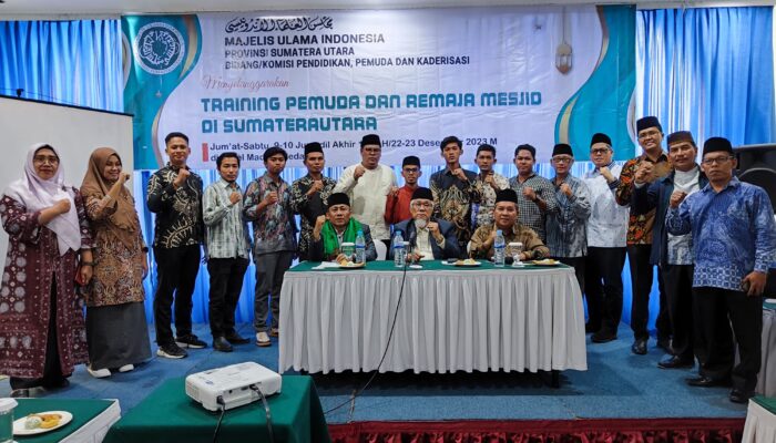 Bidang Komisi Pendidikan MUI Sumut Gelar Training Pemuda Dan Kaderisasi