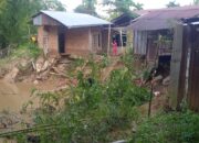 Empat Rumah Warga Nyaris Amblas Ke Krueng Langsa