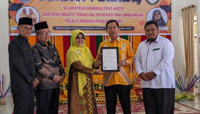Manoe Pucok Dipatenkan Jadi Budaya Asli Abdya