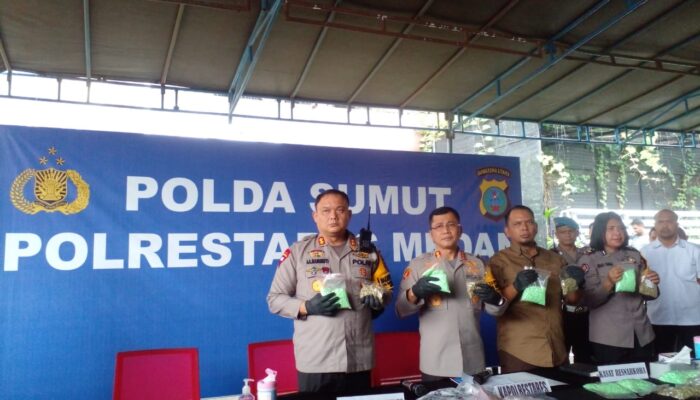 15 Ribu Butir Ekstasi Untuk Malam Tahun Baru Gagal Beredar Di Medan