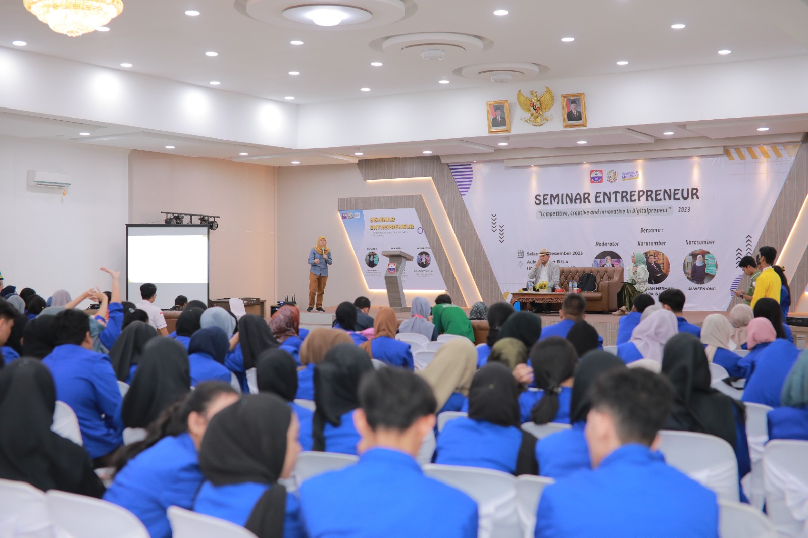 Mahasiswa UPU Diajarkan Alween Ong Tentang Mindset Berwirausaha, Branding, Dan Digital Marketing