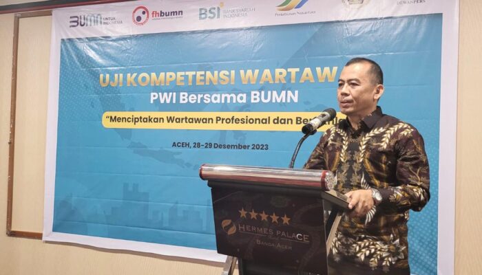 UKW PWI-BUMN Lahirkan Wartawan Kompeten