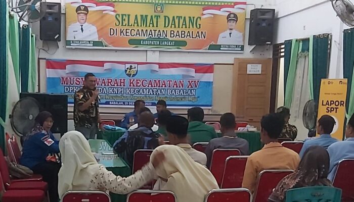 Wongso Sutowo Ketua DPK KNPI Babalan