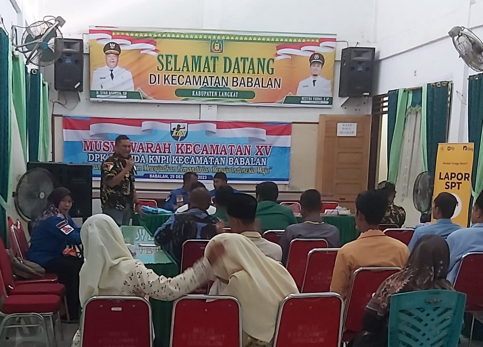 Wongso Sutowo Ketua DPK KNPI Babalan