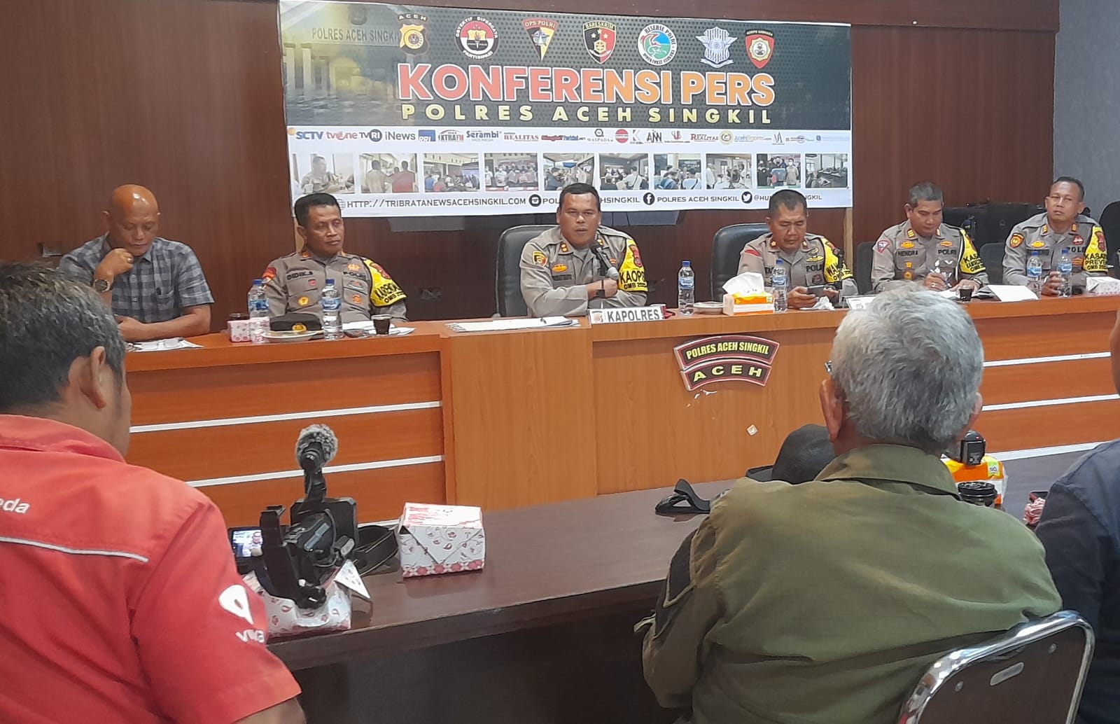 Polres Aceh Singkil Tangani 143 Kasus Laporan Masyarakat Sepanjang 2023