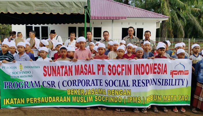 Socfindo Mata Pao Khitan Massal 70 Anak