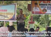 Polsek Babussalam Sosialisasi Bahaya Narkoba