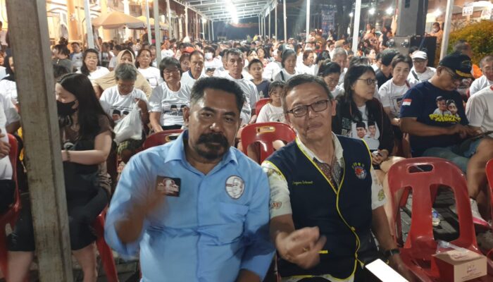 Dukung Prabowo-Gibran KITA Pesta Rakyat Dan Pembagian Sembako Sambut Tahun Baru