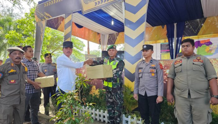 Pj Walikota Langsa Kunjungi Pos Pengamanan Tahun Baru