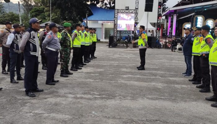 Polres Simalungun Gelar Apel Kesiapan Pengamanan Jelang Tahun Baru 2024