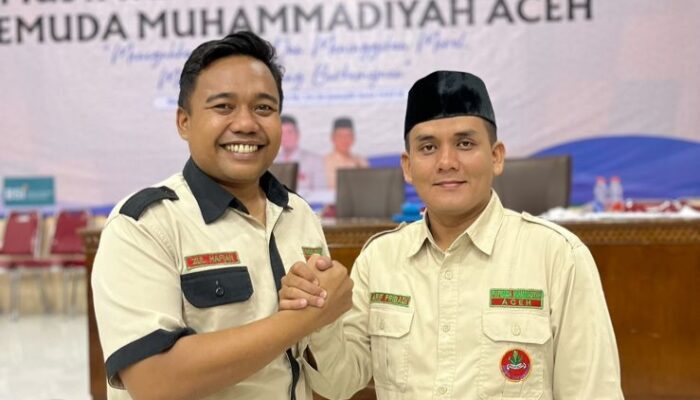 Zul Hafiyan Dan Arif Pribadi Nahkodai Pemuda Muhammadiyah Aceh