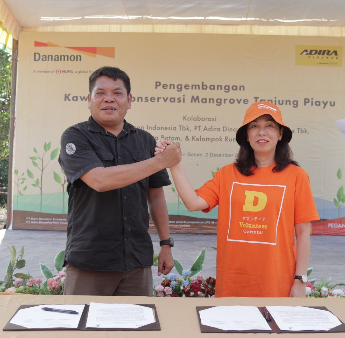 Kolaborasi Danamon dan Adira Finance Dalam Pengembangan Kawasan Mangrove Tanjung Piayu