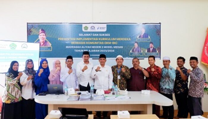 MAN 2 Model Medan Raih Nilai Sangat Baik IKM-BK