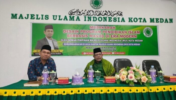 MUI Medan Gelar Muzakarah Desain Pendidikan Islam Berbasis Masjid