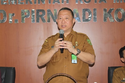 DIRUT RSUD DR Pirngadi Medan, dr Suhartono. Waspada/Ist