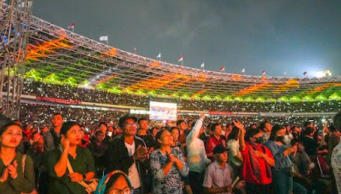 200 Ribu Jemaat GTI Tiberias Rayakan Natal di GBK