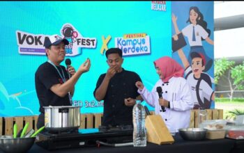 Demo Masak Bareng Alumni SMKN 8 Medan, Dirjen Diksi Apresiasi Transformasi Pendidikan Vokasi