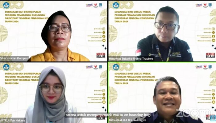 DUDI Apresiasi Penguatan Relevansi Pendidikan Vokasi Lewat Pemadanan Dukungan