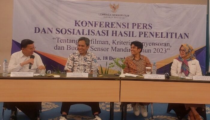4 Kota Jadi Obyek Penelitian Budaya Sensor Mandiri, Ini Hasilnya