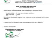 RSUD Aceh Besar Raih Akreditasi Paripurna Dari LARS-DHP