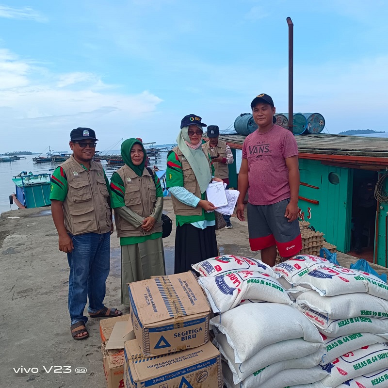 Menerobos Badai, Tim GPM Sasar Pulau Terpencil Aceh Singkil