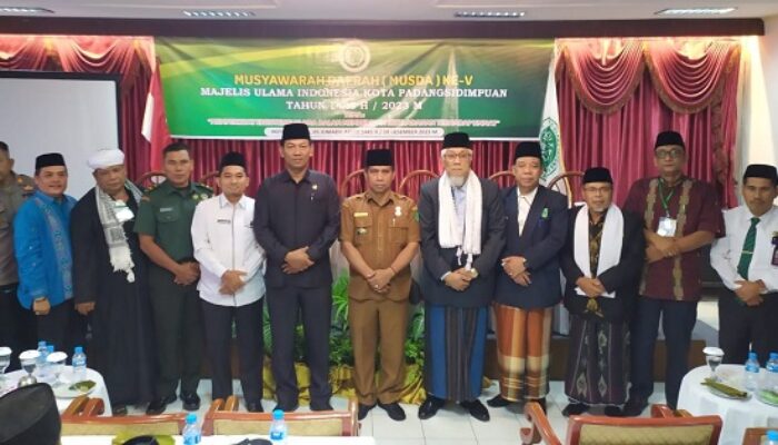 MUI Padangsidimpuan Gelar Musda V