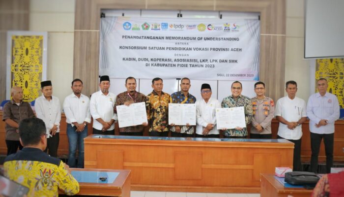 Kadin Pidie Gandeng Konsorsium Pendidikan Vokasi Aceh Dan DUDI